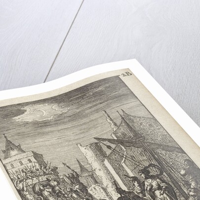 Galley at the storming of a castle by Gerrit van Goedesberg