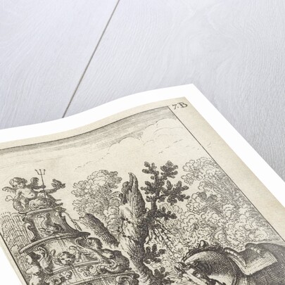 Hunter bends over a reclining woman by Gerrit van Goedesberg