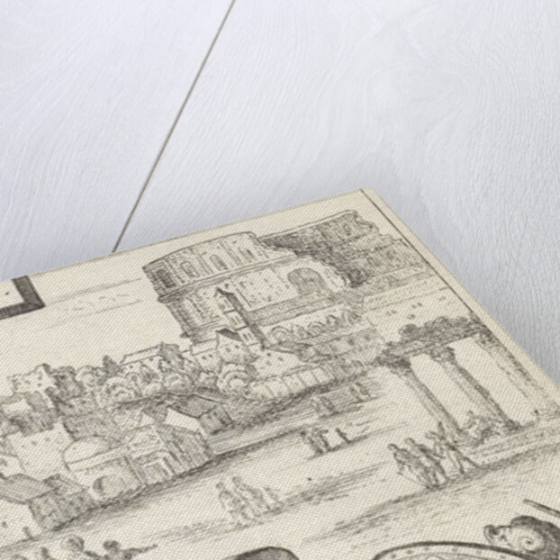 Two men fighting in armor by Gerrit van Goedesberg