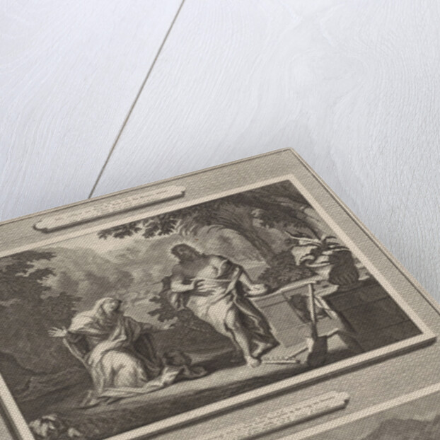 Two appearances of Christ after the resurrection by Laurens Scherm