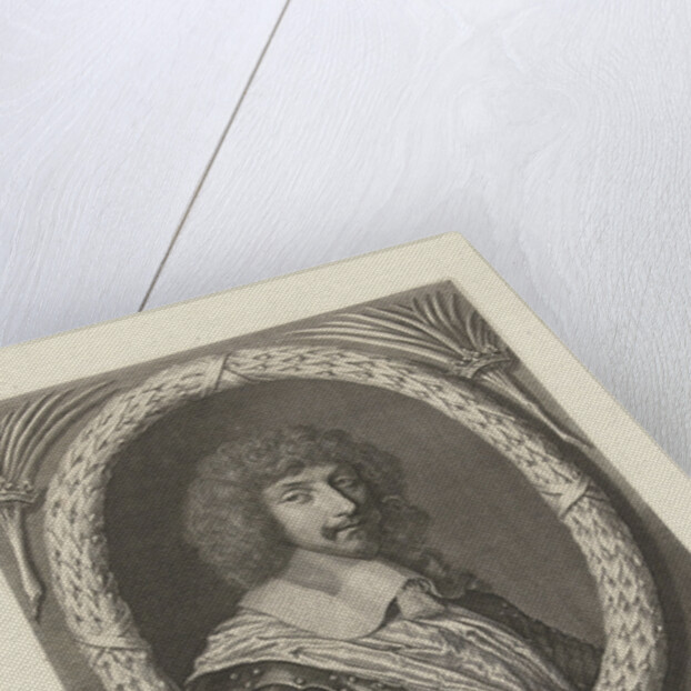 Portrait of Jean Baptiste Budes Earl of Guebriant by Robert Nanteuil