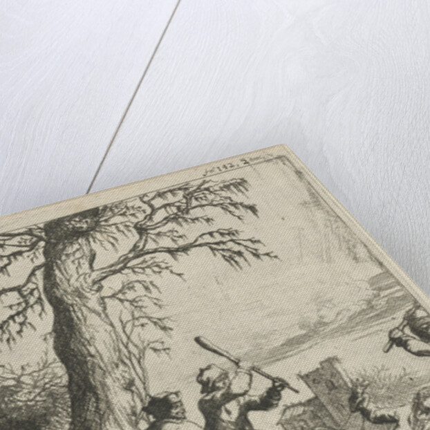 Willem II by the West Frisians killed in Hoogwoud, 1256 by Anonymous