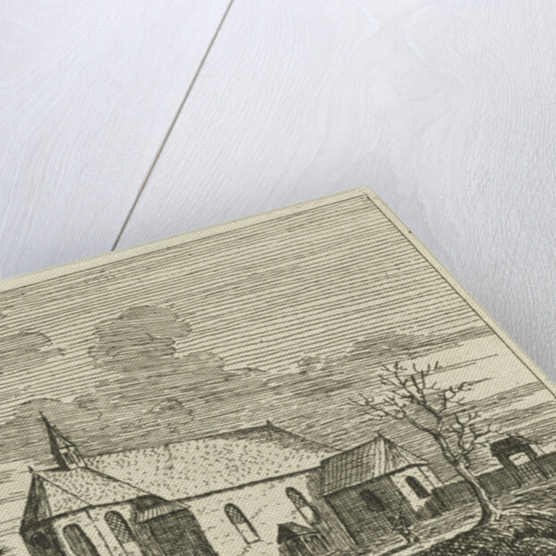 View of a chapel in Zellingen am Main Germany by Ernst Willem Jan Bagelaar