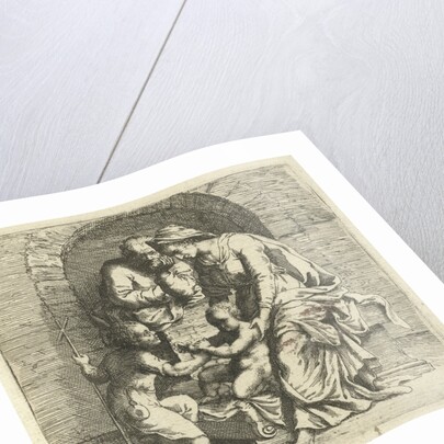 The Holy Family with John the Baptist by Andrea del Sarto