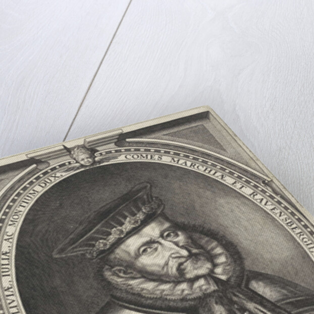 Portrait of William V, Duke of Gulik, Cleves and Berg and Count of Mark and Ravensberg by William Isaacsz. of Swanenburg