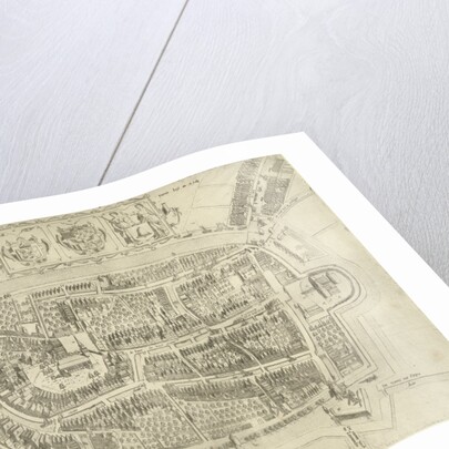 Map of Franeker, 1598 by Anonymous
