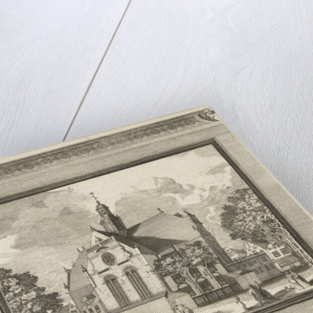 View of the Noorderkerk in Amsterdam, The Netherlands from the South West by Pieter van den Berge