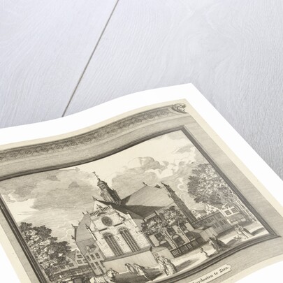 View of the Noorderkerk in Amsterdam, The Netherlands from the South West by Pieter van den Berge