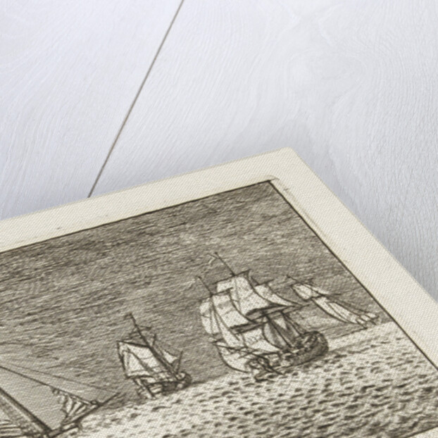 Seascape with threemaster by Mathäus Berkman