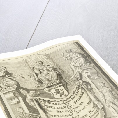 Allegory of the anatomy by Reynier Blokhuysen