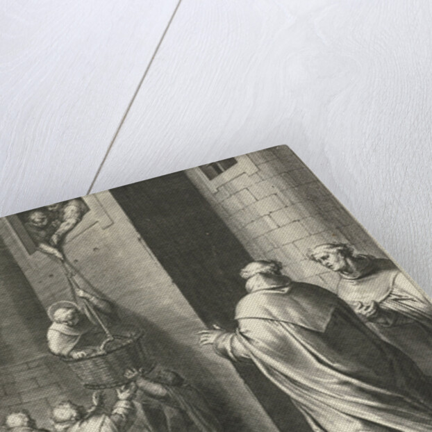 Thomas flight from prison by Otto van Veen