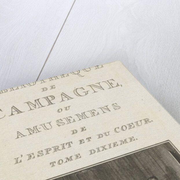 Title page for: Library Campaign. Tome dixième, Amsterdam, The Netherlands, 1764 by Marc Michel Rey