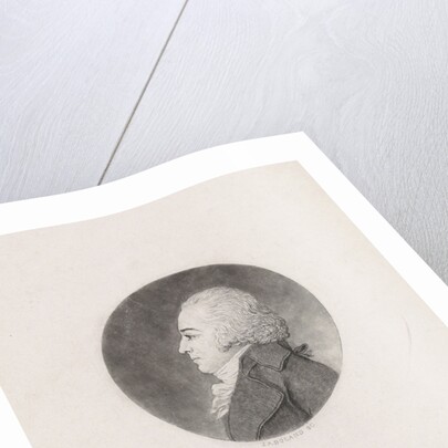 Portrait in profile of Peter Philip Juriaan Quint Ondaatje by Johannes Arnoldus Boland