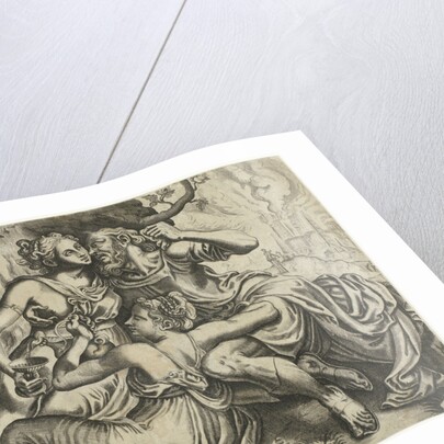 Lot and his daughters by Frans Floris I