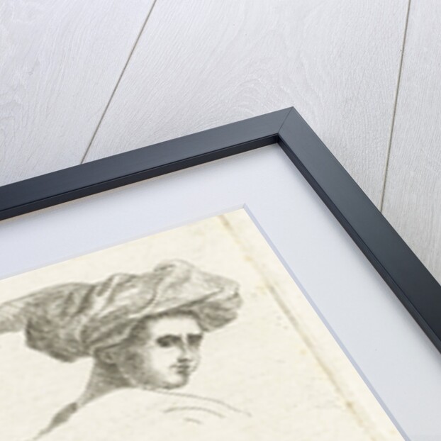 Study Sheet with six heads in two rows above the other by D. van den Bosch