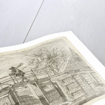 Lock at Amsterdam by D. van den Bosch