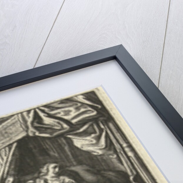 Jacob complains to Laban that he gave him Leah instead of Rachel as his wife by Daniël van den Bremden