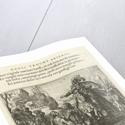 David and Abigail by Daniël van den Bremden