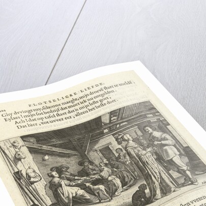 Actaeon and Jolinde by Daniël van den Bremden