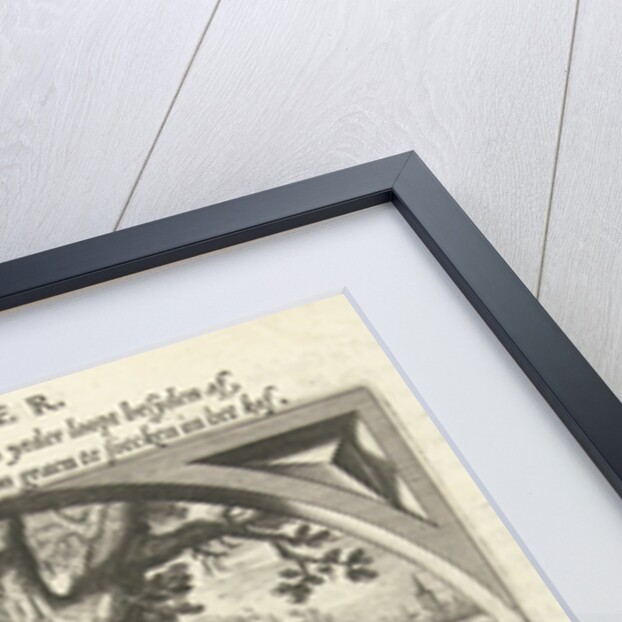 Chickens and rooster in a hen house by Daniël van den Bremden