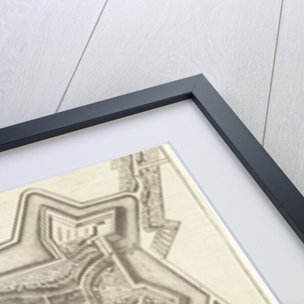 Plan of the city of Goes by C. de Bye