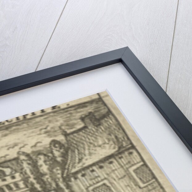 Shoemaker at work by H. de Cocq