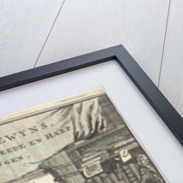 Poet at work by Caspar Luyken