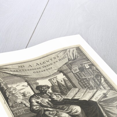 Poet at work by Caspar Luyken