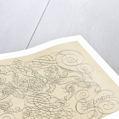 Sample Writing consisting of curls by Anonymous