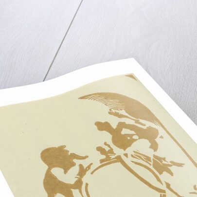 Display Block Allegory with two putti by Jacob de Wit