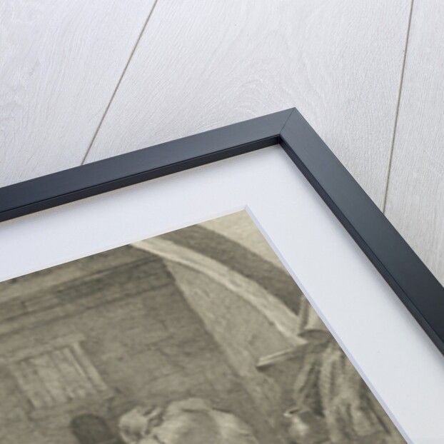 Interior with peasant family by Cornelis Pietersz. Bega