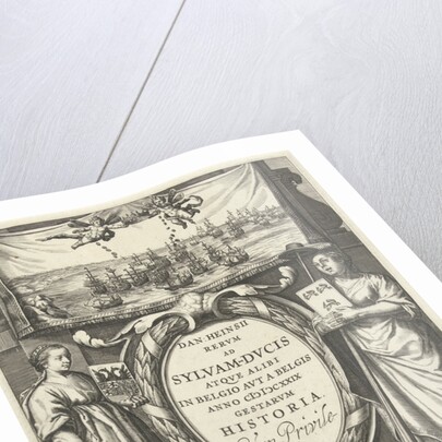 Title page for D. Heinsius Rervm ad Sylvam-Dvcis atqve alibi in Belgio avt a Belgis anno M DCXXIX gestarvm historia. 1631 by Anonymous