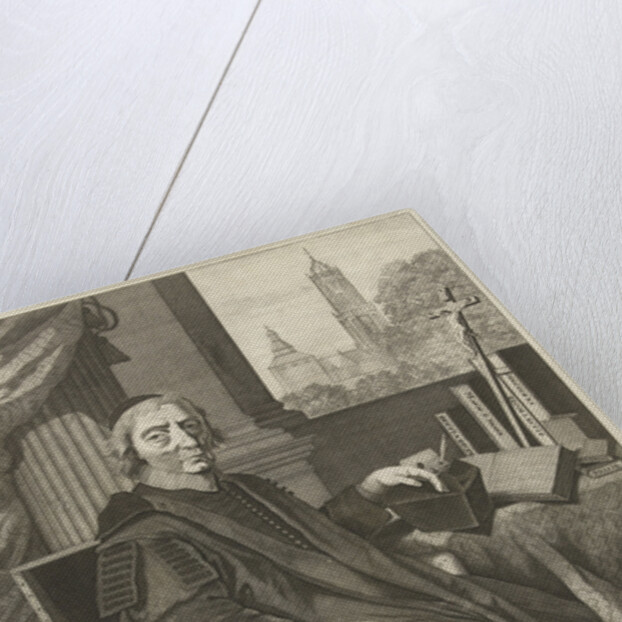 Portrait of Father Abraham Briemen by Arnold van den Eynden