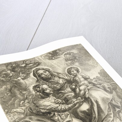 The Virgin and Child with St. Anne by Cornelis Galle