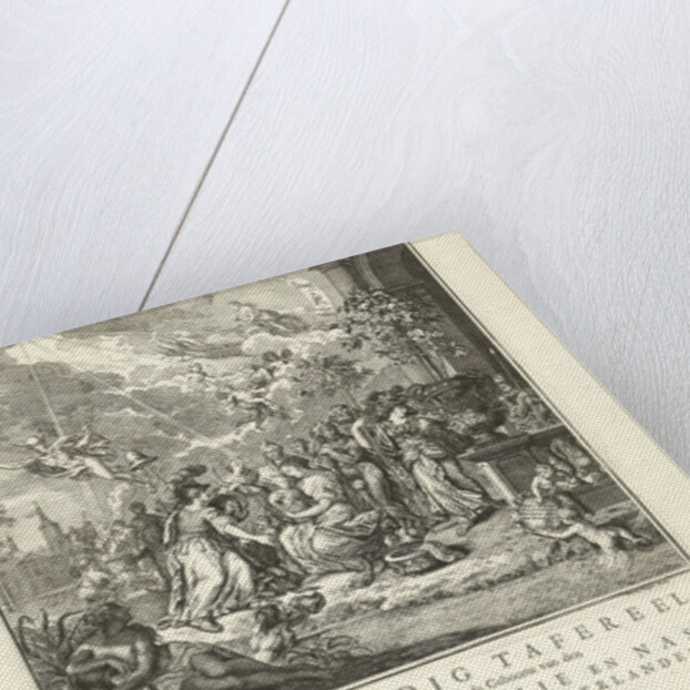 Allegory of the birth of the Prince of Orange, 1748 by Pieter Gerard van Balen