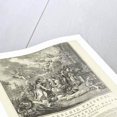 Allegory of the birth of the Prince of Orange, 1748 by Pieter Gerard van Balen