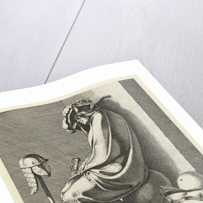 Sleeping Mars by Hendrick Hondius I