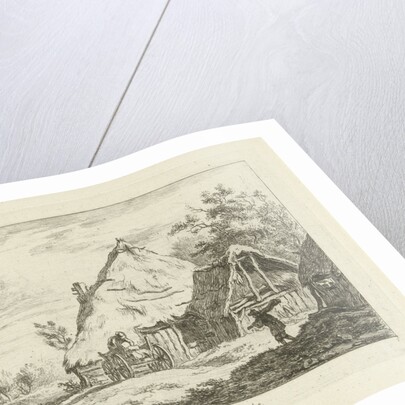 Cart for a farm by Carel Lodewijk Hansen