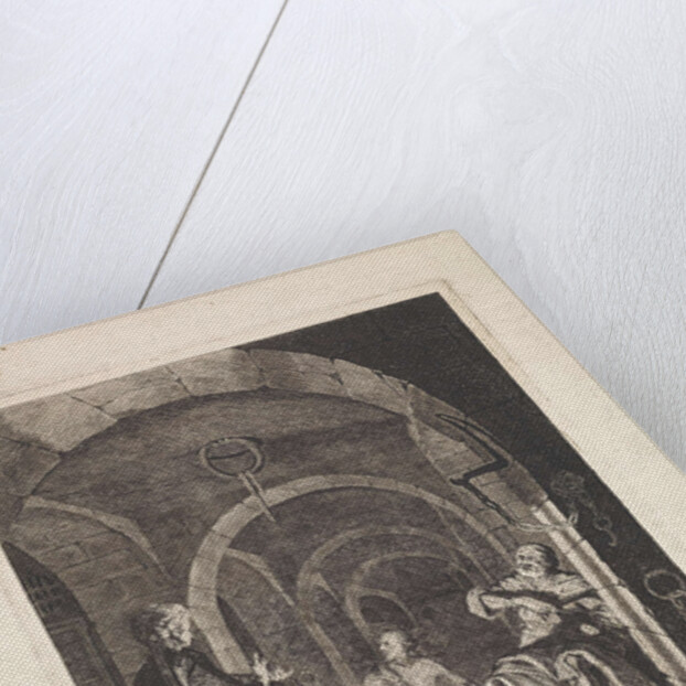 Joseph, dreams of cupbearer and baker by Jan Gerard Waldorp