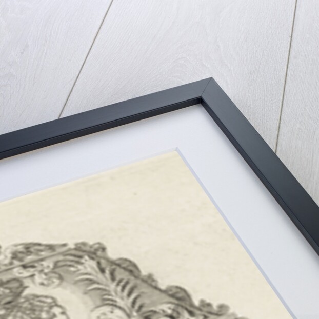 Sarcophagus Hendrik Casimir II: foot decorated with wapentrofeëen by Anonymous