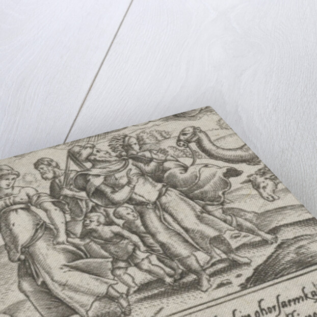 Abraham goes to Canaan by Cornelis Bos