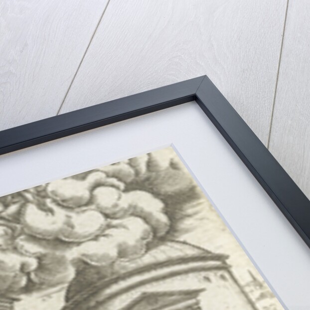 Abraham gives Abimelech the money back to Sara by Cornelis Bos