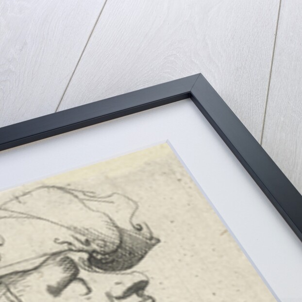 Head of a young man with a pearl turban on his head by Pieter Jansz. Quast