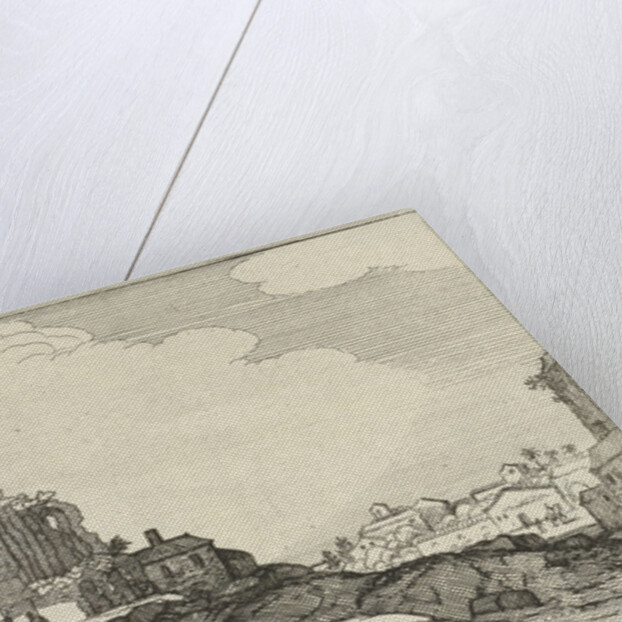 Temple of Castor and Pollux by Claes Jansz. Visscher II