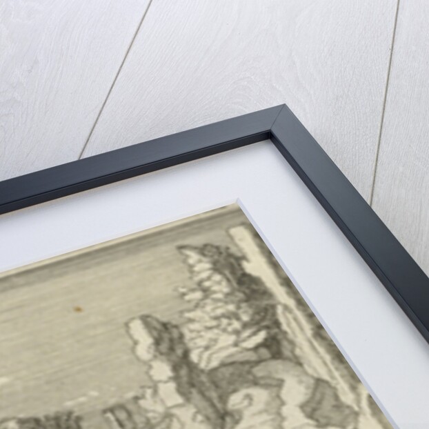 Cattle between Roman ruins by Claes Jansz. Visscher II