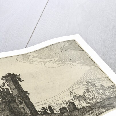 View of Rome from Monte Pincio by Claes Jansz. Visscher II