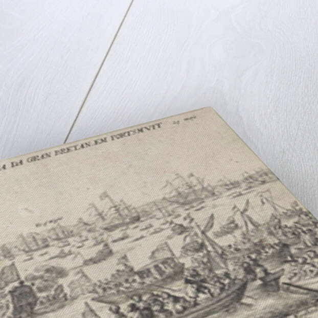 Arrival of Queen Catherine of Braganza in Portsmouth by James Butler