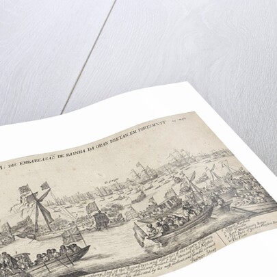 Arrival of Queen Catherine of Braganza in Portsmouth by James Butler