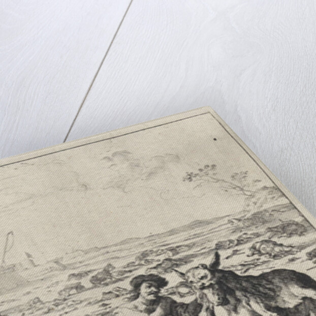 Fable of the donkey with the lion skin by John Ogilby