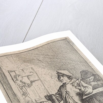 Seated farmer with jug and pipe by David Teniers II